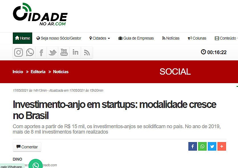 Investimento-anjo em startups: modalidade cresce no Brasil